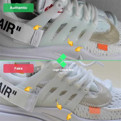 nike presto off white fake vs real|nike presto off white release.